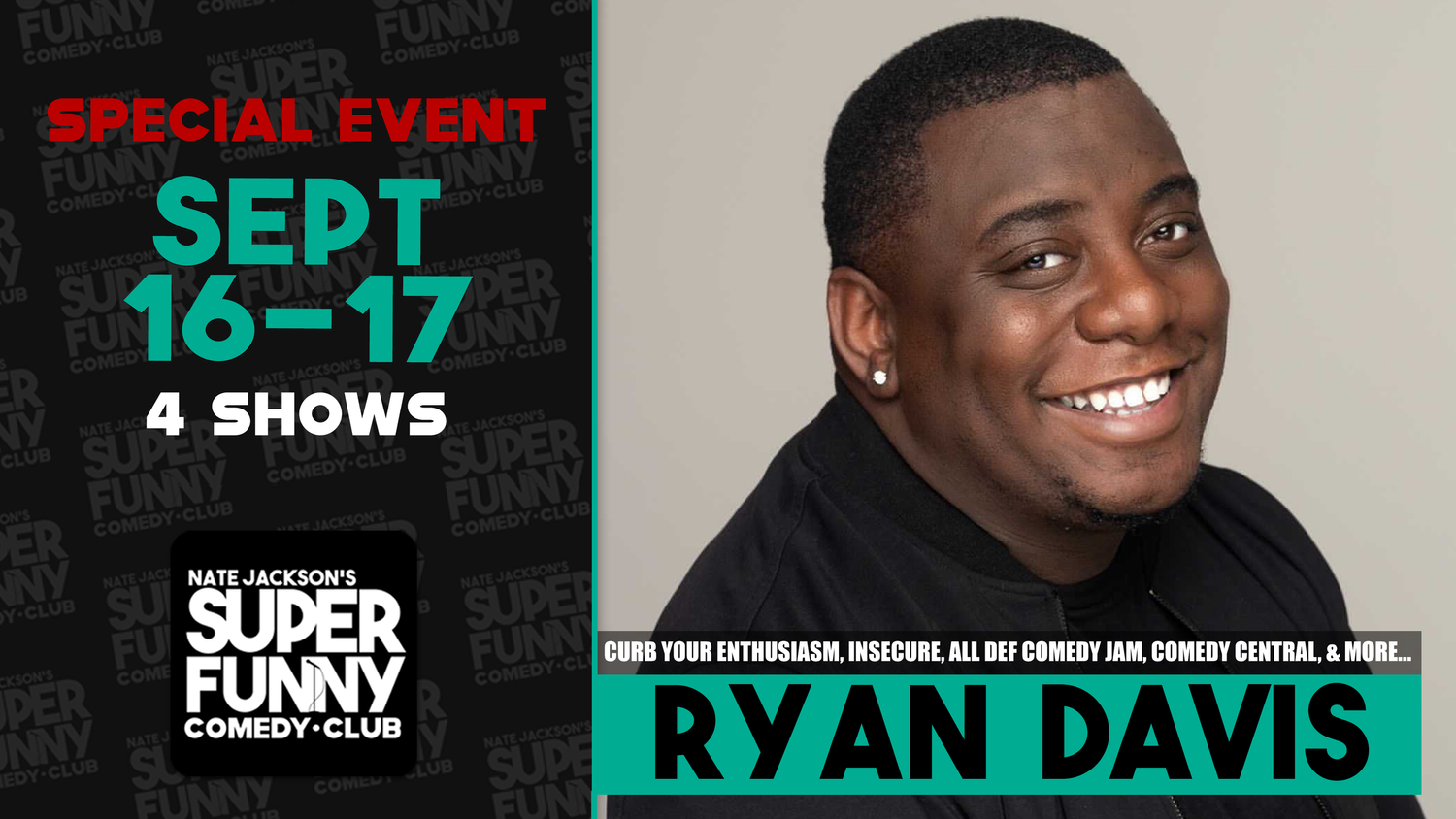 Ryan Davis live tour poster 2026